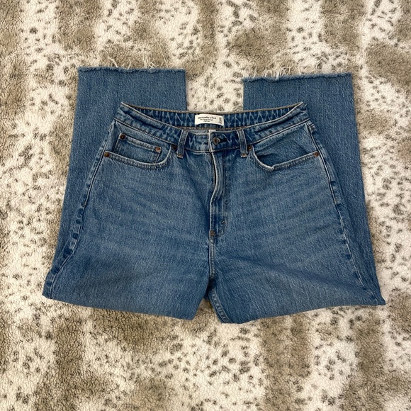 Abercrombie curve love the vintage straight high rise jeans - Picture 1 of 3